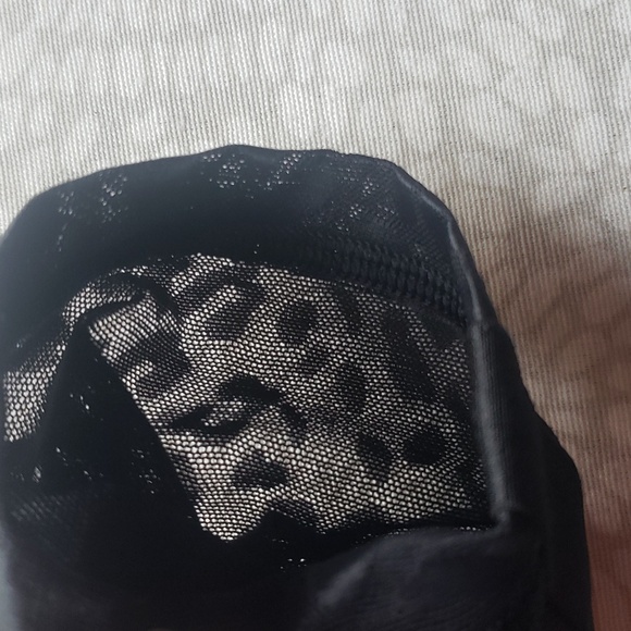 Victoria Secret High-Rise Performance Black Sheer Leopard Print Leggings Size L - Picture 8 of 15